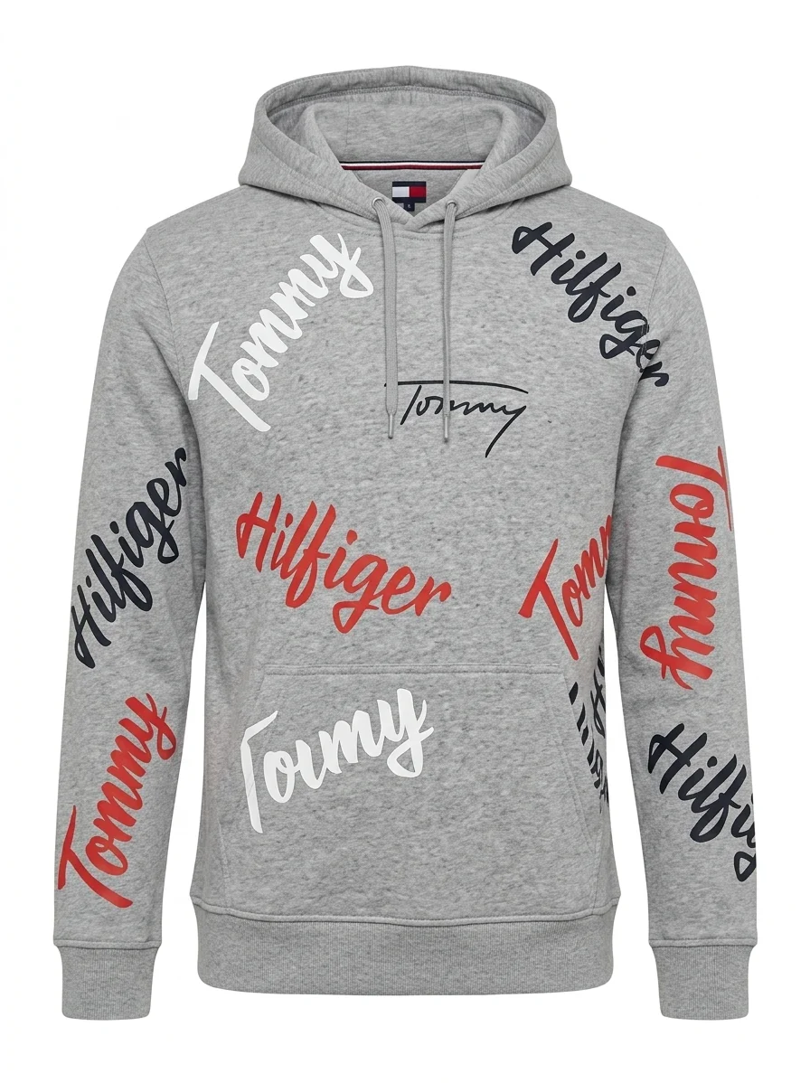 Hoddie Tommy Hilfiger Letter Chaos